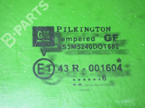 Rear left door window OPEL SIGNUM Hatchback (Z03) 1.9 CDTI (F48) | BP6666101C20 