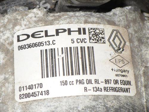 AC compressor RENAULT MEGANE II Estate (KM0/1_) 2.0 | BP6376669M34 