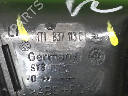 Front left interior door handle VW TOURAN (1T1, 1T2) 1.9 TDI | BP22317157I13 