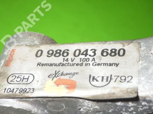 Alternator OPEL VECTRA B Estate (J96) 1.8 i 16V (F35) | BP7034395M7 