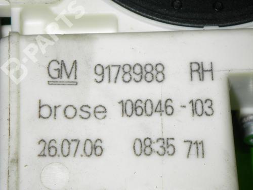 Rudehejsemotor forskærm højre OPEL SIGNUM Hatchback (Z03) 2.2 direct (F48) | BP6653839E20 
