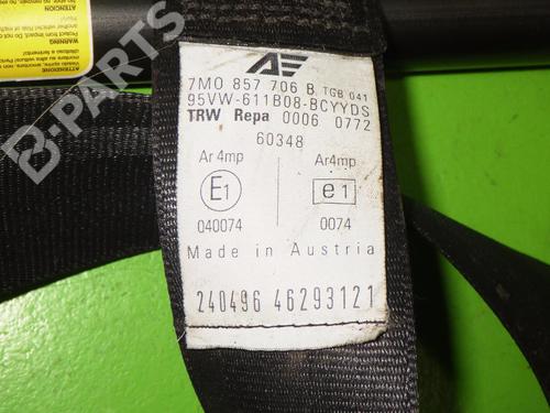 Front right seatbelt VW SHARAN (7M8, 7M9, 7M6) 1.9 TDI | BP6669475I25 