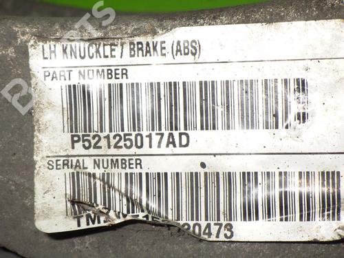 Left front steering knuckle DODGE NITRO 2.8 CRD 4WD | BP6643624M25 
