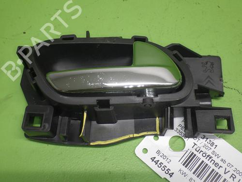 Used Front right interior door handle Front right interior door handle PEUGEOT 207 SW (WK_) 1.6 HDi (112 hp) 34640804 34640804