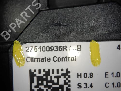 Climate control RENAULT ZOE (BFM_) ZOE (BFMC, BFMD) | BP29739856I5 