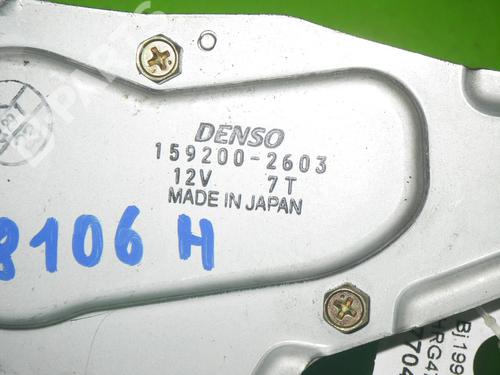 Rear wiper motor SUZUKI WAGON R+ Hatchback (EM) 1.2 (SR412) | BP6660085M102 
