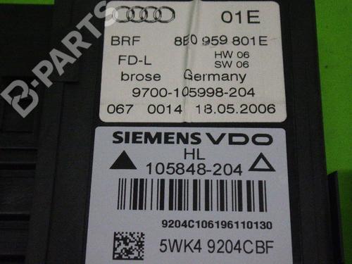 Left rear window motor AUDI A4 B7 (8EC) 2.0 TDI | BP6658708E23 