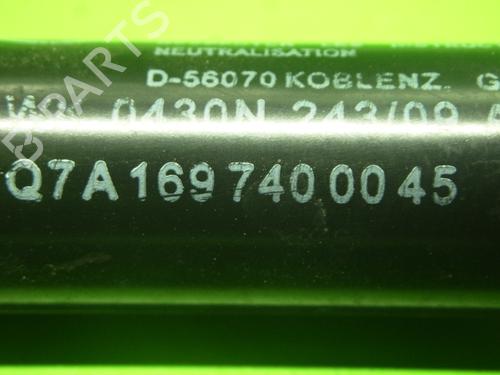 Tailgate lift support MERCEDES-BENZ A-CLASS (W169) A 180 CDI (169.007, 169.307) | BP14737365C138 