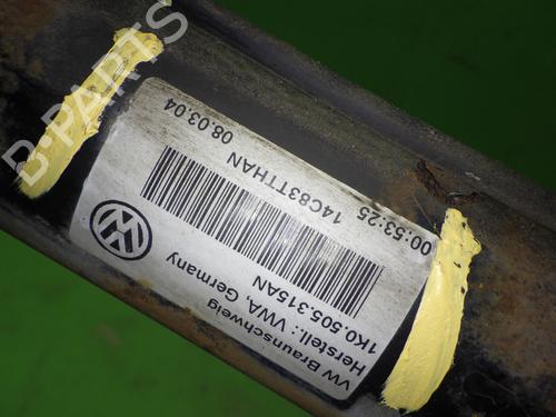 Rear axle AUDI A3 (8P1) 1.9 TDI | BP21676129M2 