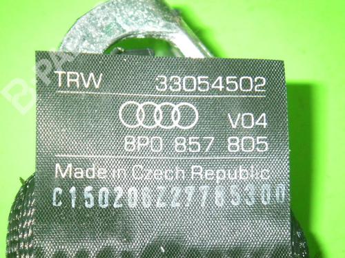 Rear right seatbelt AUDI A3 (8P1) 2.0 TDI 16V | BP6649146I28 