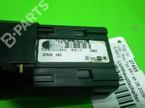 Headlight switch VW POLO V (6R1, 6C1) 1.2 TSI | BP6370854I24 