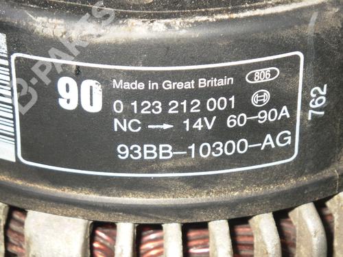 Alternator FORD MONDEO II (BAP) 1.8 i | BP6399955M7 