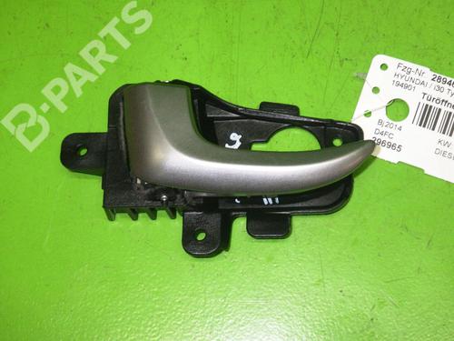 Used Rear left interior door handle HYUNDAI i30 (GD) 1.4 CRDi (90 hp) 6380561