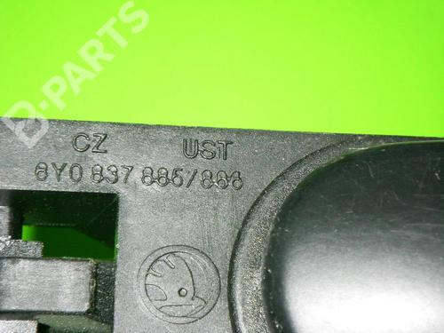 Venstre bak utvendig håndtak SKODA FABIA I (6Y2) 1.2 | BP6372418C130 