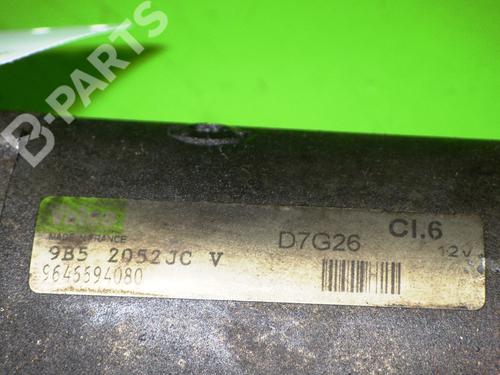 Starter PEUGEOT 206 CC (2D) 1.6 HDi 110 | BP9656462M8 