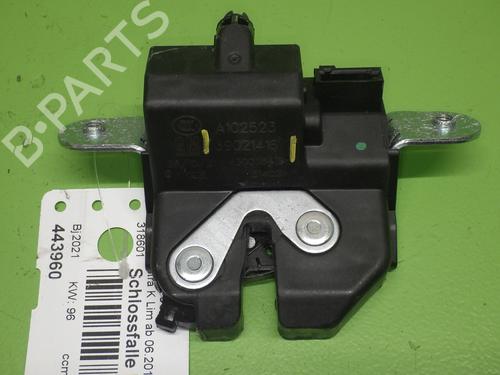 Used Tailgate lock Tailgate lock OPEL ASTRA K (B16) 1.2 Turbo (68) (131 hp) 34106392 34106392
