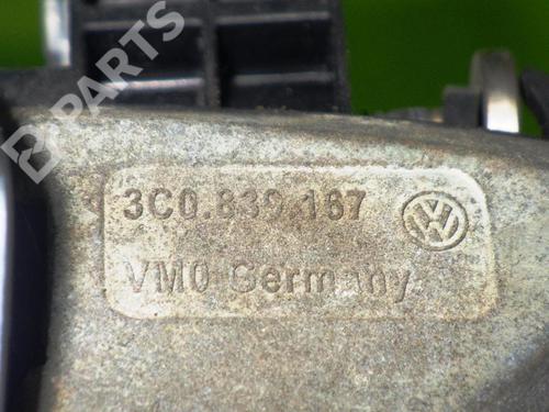 Rear left exterior door handle VW PASSAT B6 (3C2) 1.9 TDI | BP6349677C130 