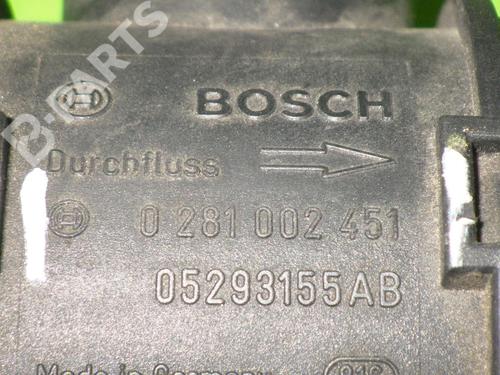 Mass air flow sensor CHRYSLER VOYAGER IV (RG, RS) 2.8 CRD | BP6386735M95 