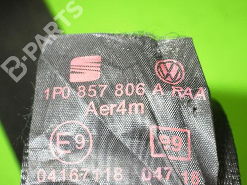 Rear right seatbelt SEAT LEON (1P1) 2.0 TFSI | BP6652681I28 