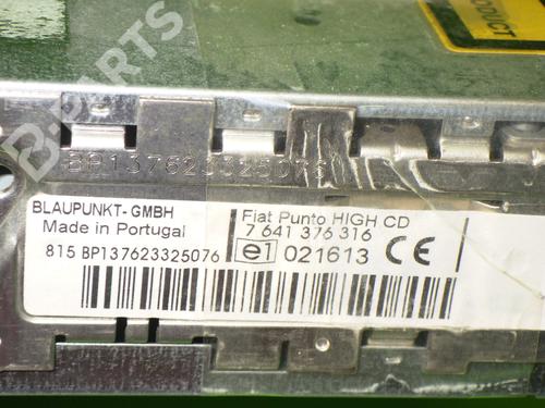 Radio FIAT PUNTO (188_) 1.2 60 (188.030, .050, .130, .150, .230, .250) | BP7784626E6 