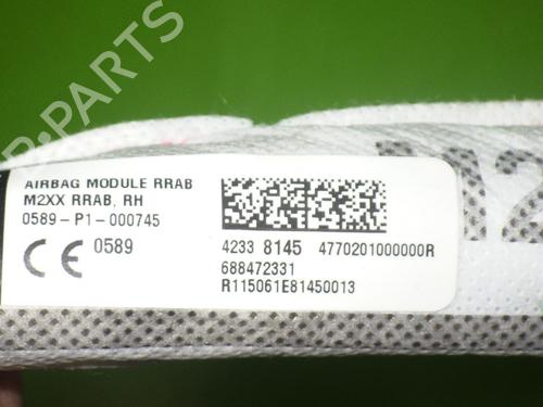 Right curtain airbag OPEL KARL (C16) 1.0 | BP14732707C12 