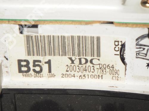 Instrument cluster HYUNDAI SANTA FÉ I (SM) 2.0 CRDi 4x4 | BP6390359C47 