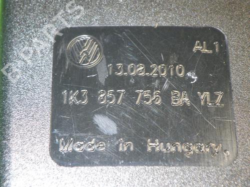 Front right seatbelt VW GOLF V (1K1) 1.4 TSI | BP12604396I25 