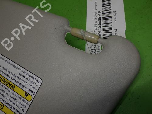Right sun visor MAZDA 2 (DE_, DH_) 1.3 (DE3FS) | BP38160167I2 - Image 4
