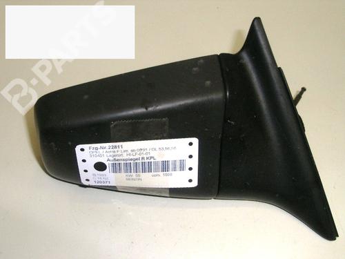 Used Right mirror OPEL ASTRA F Hatchback (T92) 1.6 i (F08, M08, F68, M68) (75 hp) 6670824