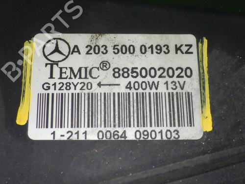 Elektronisk modul MERCEDES-BENZ C-CLASS (W203) C 200 Kompressor (203.042) | BP22613128M83 