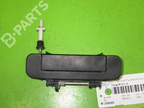 Rear left exterior door handle AUDI 100 C3 Avant (445, 446) 2.0 E (115 hp) 89383920