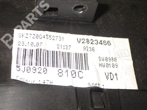 Instrument cluster SKODA FABIA I (6Y2) 1.4 TDI | BP6392447C47 
