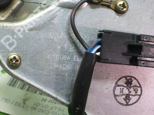 Rear wiper motor MITSUBISHI COLT IV (CA_A) 1.3 GLi 12V (CA1A) | BP6674579M102 