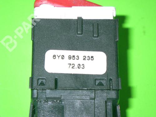 Warning switch SKODA FABIA I (6Y2) 1.2 | BP6372414I22 