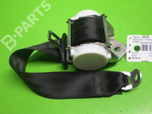 Used Rear right seatbelt AUDI A3 (8P1) 2.0 TDI 16V (140 hp) 6643818
