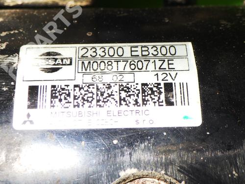 Starter NISSAN NAVARA NP300 (D40) 2.5 dCi 4WD | BP8931348M8 