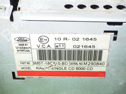 Radio FORD FOCUS C-MAX (DM2) 2.0 TDCi | BP8247451E6 