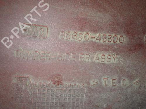Corner bumper HYUNDAI H100 Van 2.5 D | BP14741701C117 