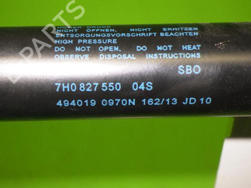 Tailgate lift support VW TRANSPORTER T5 Van (7HA, 7HH, 7EA, 7EH) 2.0 TDI | BP14722146C138 