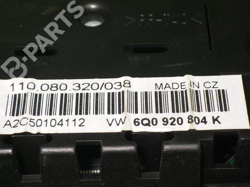 Instrument cluster VW POLO (9N_, 9A_) 1.4 TDI | BP6379238C47 