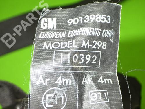 Rear right seatbelt OPEL CORSA A Hatchback (S83) 1.4 i (F08, M08, F68, M68) | BP6660334I28 
