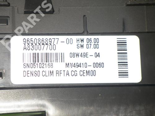 Climate control CITROËN C4 Grand Picasso I (UA_) 1.6 HDi | BP6381541I5