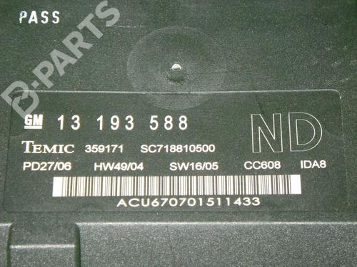 Control unit OPEL SIGNUM Hatchback (Z03) 2.2 direct (F48) | BP6364715M11 
