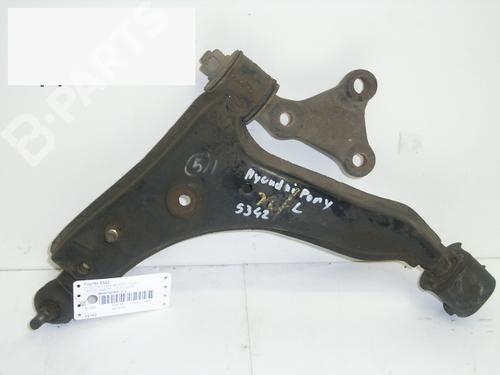 Used Left front suspension arm HYUNDAI PONY / EXCEL Saloon (X-2) 1.5 i (84 hp) 6649437