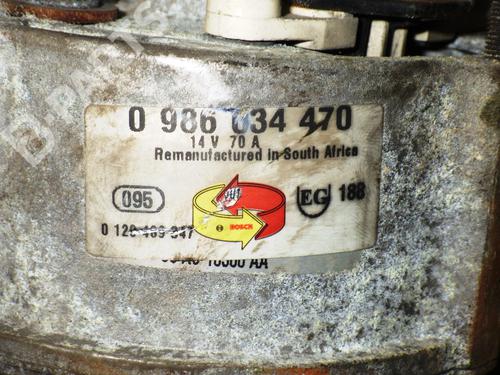 Alternator FORD ESCORT IV (GAF, AWF, ABFT) 1.4 | BP6403684M7 