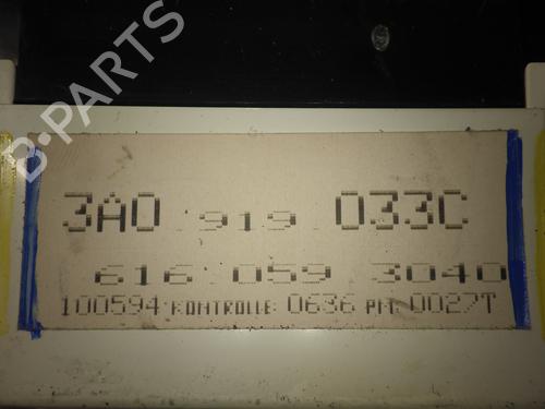 Instrument cluster VW PASSAT B3/B4 Variant (3A5, 35I) 1.9 TDI | BP29602235C47