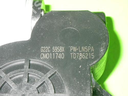 Right rear window motor MAZDA 2 (DY) 1.4 | BP6676186E22 