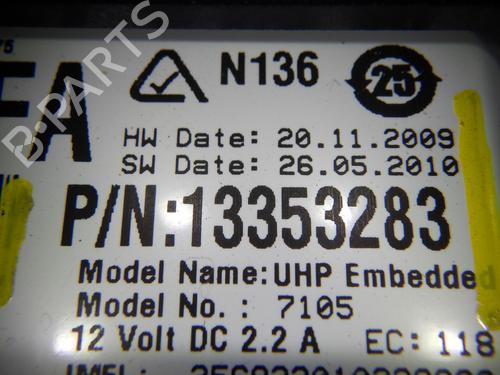 Control unit OPEL INSIGNIA A Sports Tourer (G09) 2.0 Turbo 4x4 (35) | BP21164482M11 