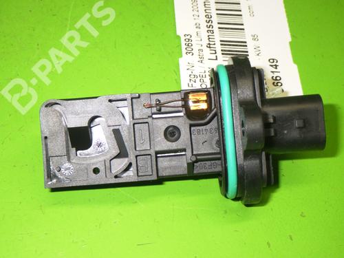 Used Mass air flow sensor OPEL ASTRA J (P10) 1.6 (68) (115 hp) 7252167