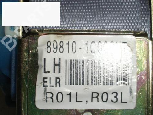Rear left seatbelt HYUNDAI GETZ (TB) 1.3 i | BP6659041I29 